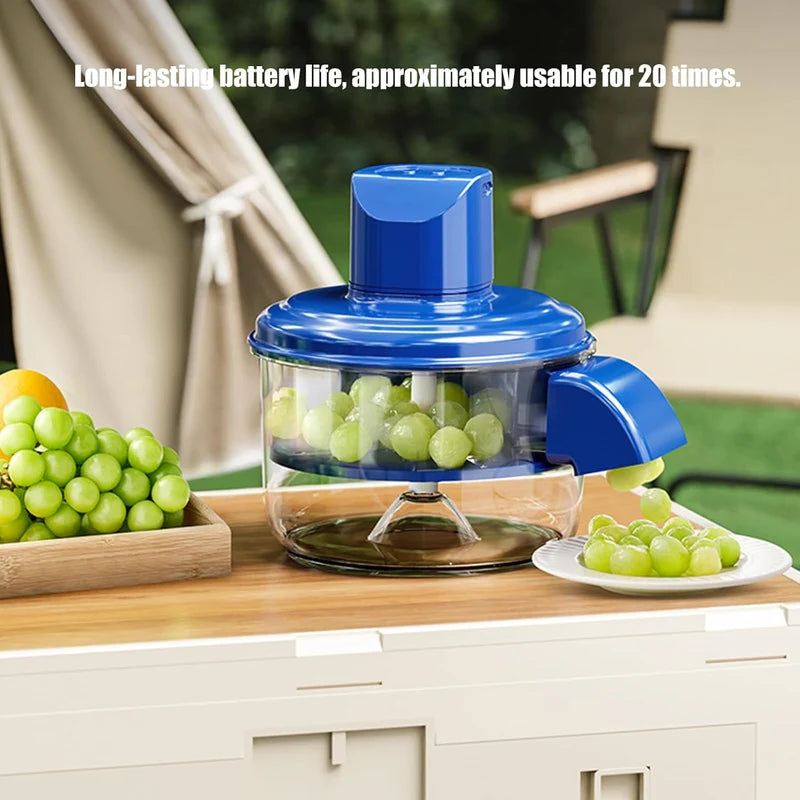 Electric Garlic & Vegetable Peeler | Automatic Peeler for Small Fruits & Veggies | Fast, Powerful, Easy to Clean & Compact